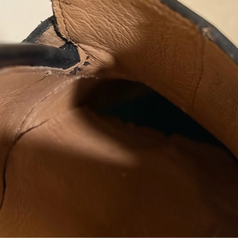 Madewell Black Leather Loafers - Picture 5 of 5